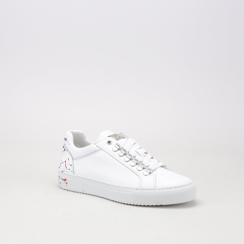 Dámske pohodlné športové topánky v bielej farbe - 38