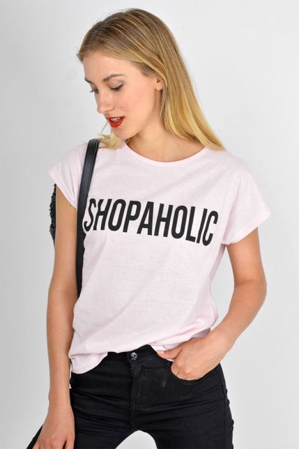 Dámske tričko s nápisom ,,SHOPAHOLIC