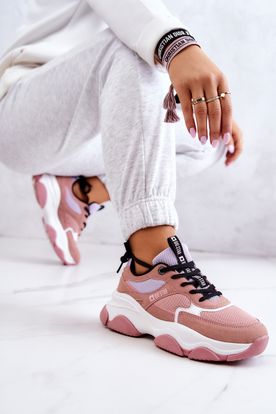 Ružové športové sneakersy pre ženy Big Star