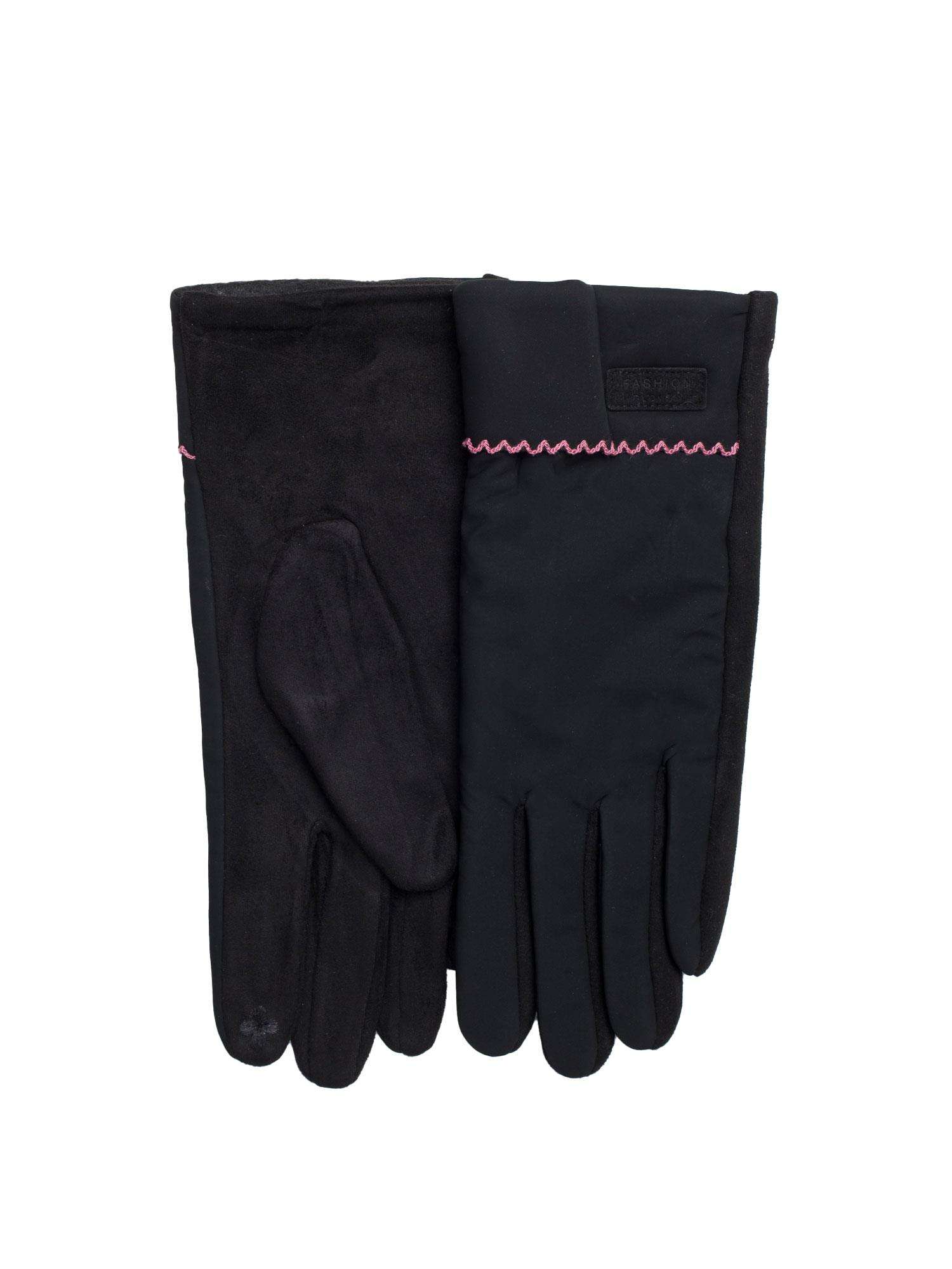 Dámske čierne rukavice - M