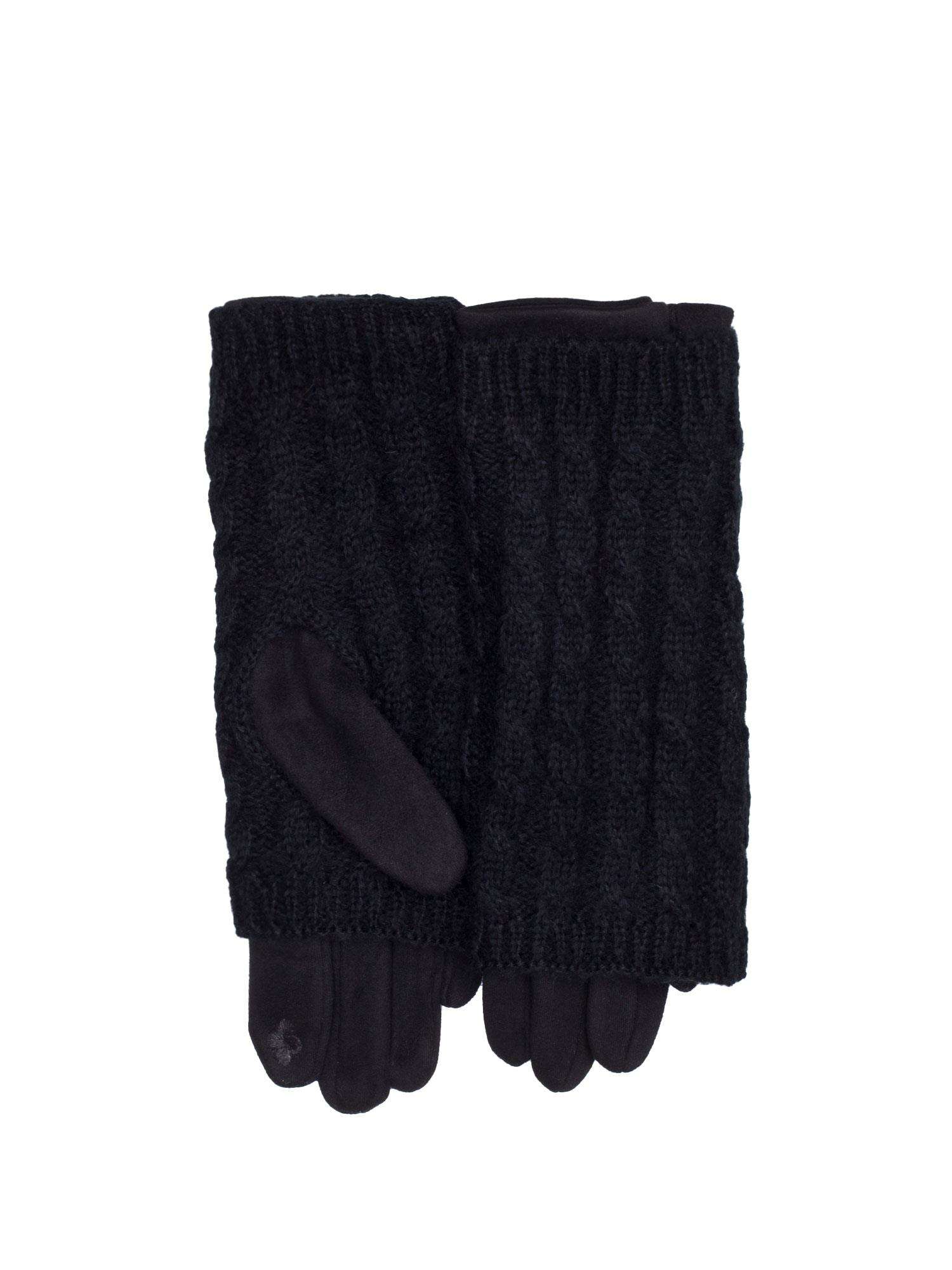 Dámske čierne rukavice - UNI