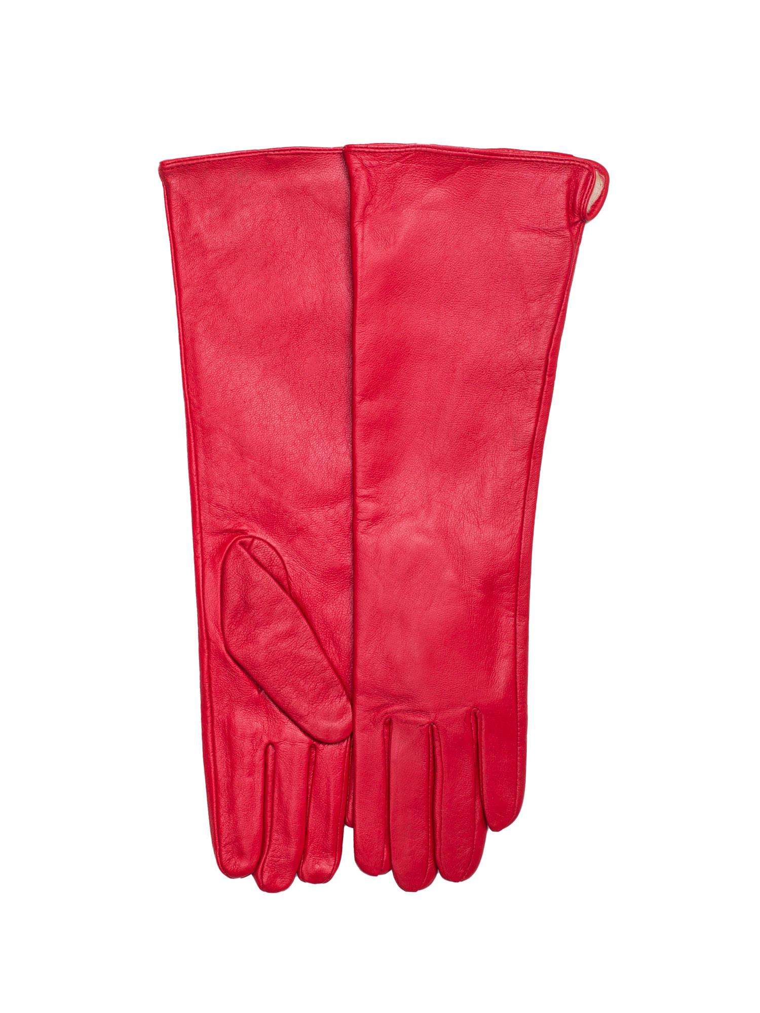 Dámske červené rukavice - M